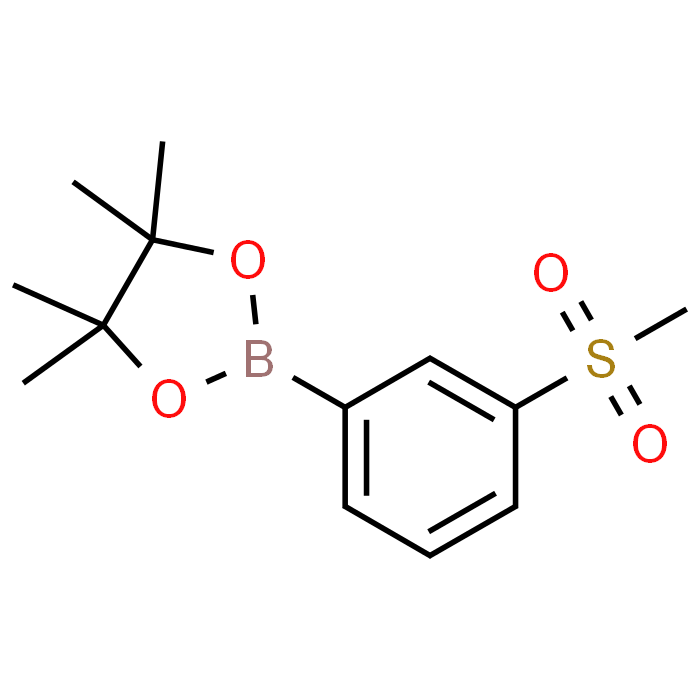 4,4,5,5-Tetramethyl-2-(3-(methylsulfonyl)phenyl)-1,3,2-dioxaborolane