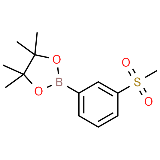 4,4,5,5-Tetramethyl-2-(3-(methylsulfonyl)phenyl)-1,3,2-dioxaborolane