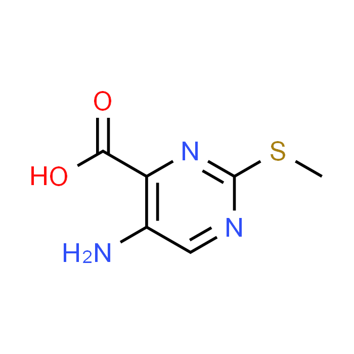 5-Amino-2-(methylthio)pyrimidine-4-carboxylic acid