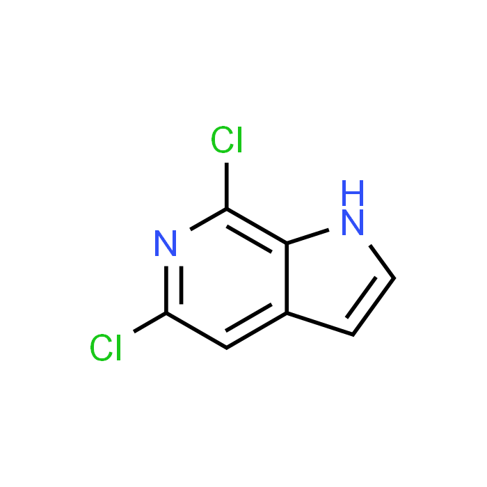 5,7-Dichloro-1H-pyrrolo[2,3-c]pyridine