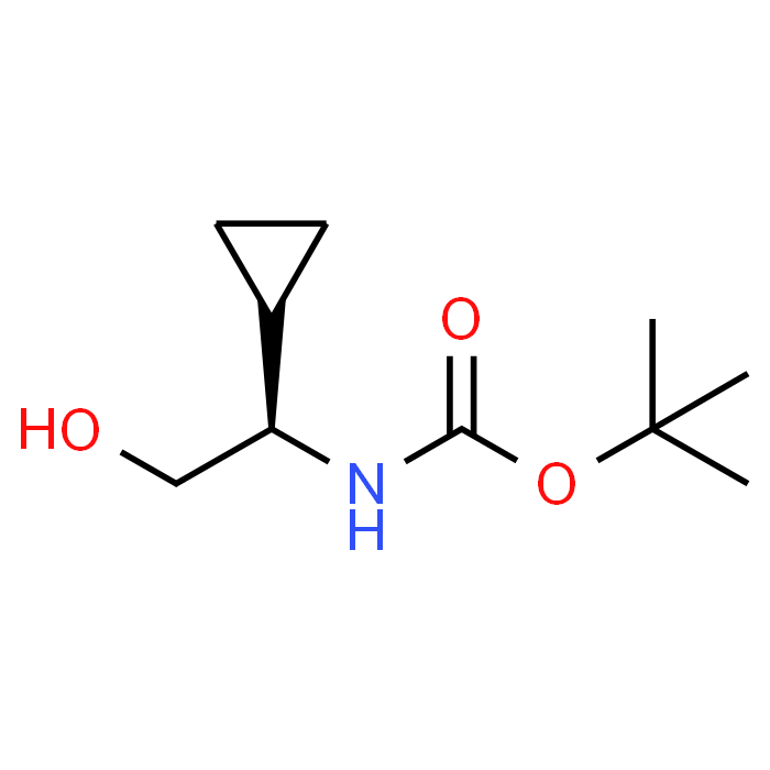 tert-Butyl N-[(1R)-1-cyclopropyl-2-hydroxyethyl]carbamate