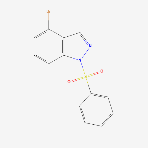 4-Bromo-1-(phenylsulfonyl)-1H-indazole