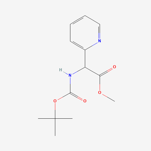 Methyl 2-(Boc-amino)-2-(2-pyridyl)acetate