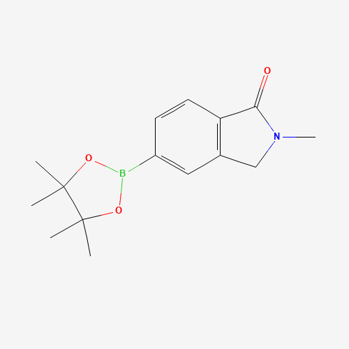 2-Methyl-5-(4,4,5,5-tetramethyl-1,3,2-dioxaborolan-2-yl)isoindolin-1-one