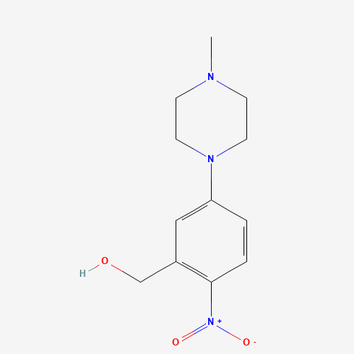 [5-(4-Methyl-piperazin-1-yl)-2-nitro-phenyl]-methanol