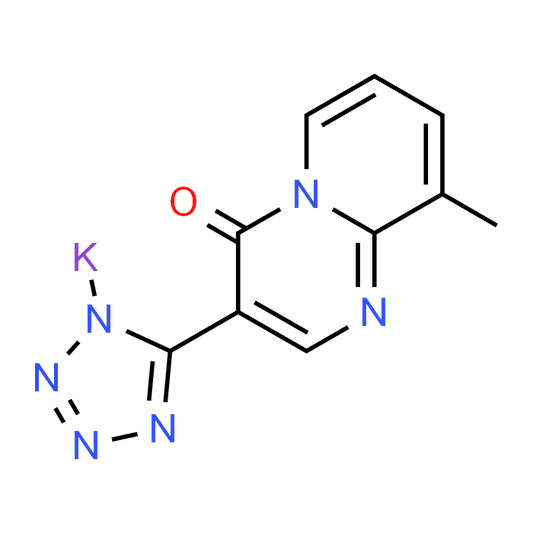 Potassium 5-(9-methyl-4-oxo-4H-pyrido[1,2-a]pyrimidin-3-yl)tetrazol-2-ide