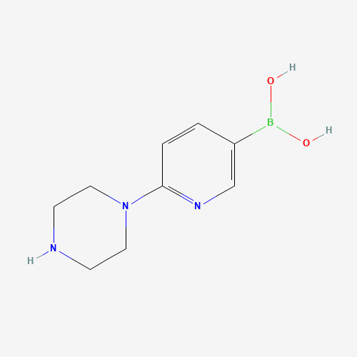 (6-(Piperazin-1-yl)pyridin-3-yl)boronic acid