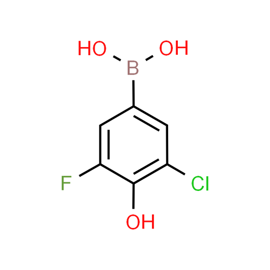 (3-Chloro-5-fluoro-4-hydroxyphenyl)boronic acid