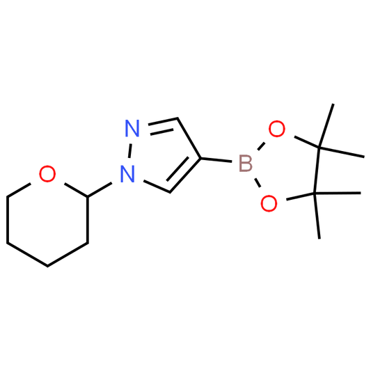 1-(Tetrahydro-2H-pyran-2-yl)-4-(4,4,5,5-tetramethyl-1,3,2-dioxaborolan-2-yl)-1H-pyrazole