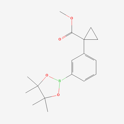 Methyl 1-(3-(4,4,5,5-tetramethyl-1,3,2-dioxaborolan-2-yl)phenyl)cyclopropane-1-carboxylate