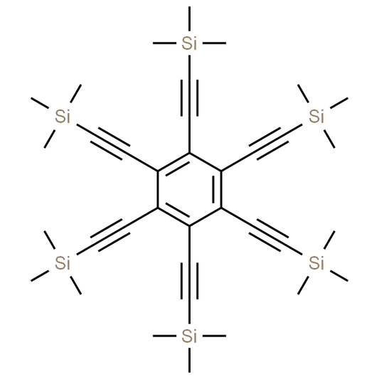 1,2,3,4,5,6-Hexakis[2-(trimethylsilyl)ethynyl]benzene