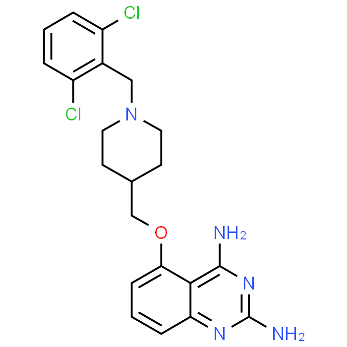 5-((1-(2,6-Dichlorobenzyl)piperidin-4-yl)methoxy)quinazoline-2,4-diamine