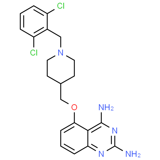 5-((1-(2,6-Dichlorobenzyl)piperidin-4-yl)methoxy)quinazoline-2,4-diamine