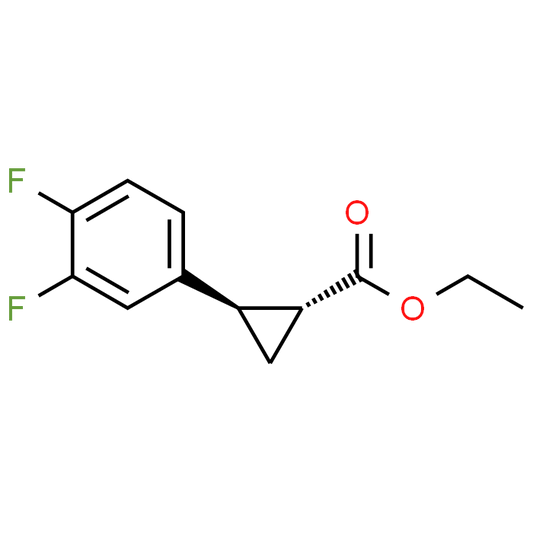 (1R,2R)-Ethyl 2-(3,4-difluorophenyl)cyclopropanecarboxylate