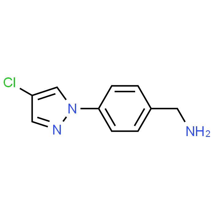 (4-(4-Chloro-1H-pyrazol-1-yl)phenyl)methanamine