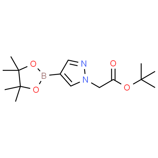 tert-Butyl 2-(4-(4,4,5,5-tetramethyl-1,3,2-dioxaborolan-2-yl)-1H-pyrazol-1-yl)acetate