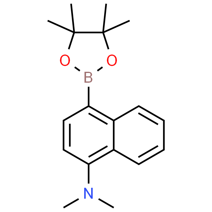 N,N-Dimethyl-4-(4,4,5,5-tetramethyl-1,3,2-dioxaborolan-2-yl)naphthalen-1-amine