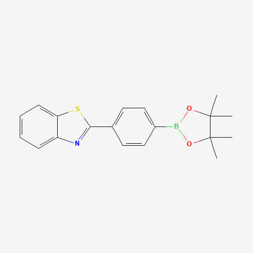 2-(4-(4,4,5,5-Tetramethyl-1,3,2-dioxaborolan-2-yl)phenyl)benzo[d]thiazole