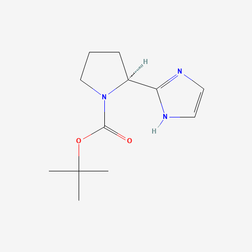 (S)-tert-Butyl 2-(1H-imidazol-2-yl)pyrrolidine-1-carboxylate