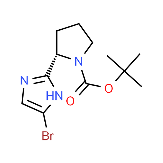 (S)-tert-Butyl 2-(5-bromo-1H-imidazol-2-yl)pyrrolidine-1-carboxylate