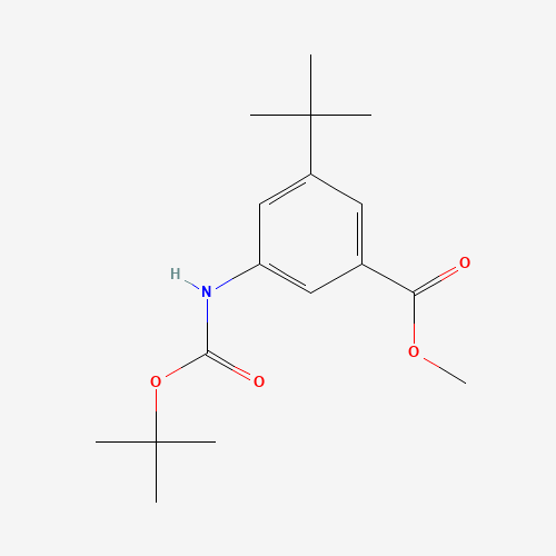 Methyl 3-((tert-butoxycarbonyl)amino)-5-(tert-butyl)benzoate