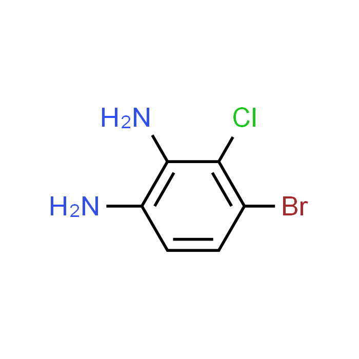 4-Bromo-3-chlorobenzene-1,2-diamine