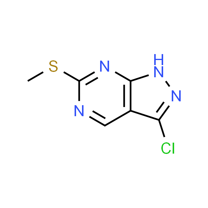 3-Chloro-6-(methylthio)-1H-pyrazolo[3,4-d]pyrimidine