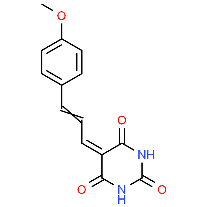 5-(3-(4-Methoxyphenyl)allylidene)pyrimidine-2,4,6(1H,3H,5H)-trione