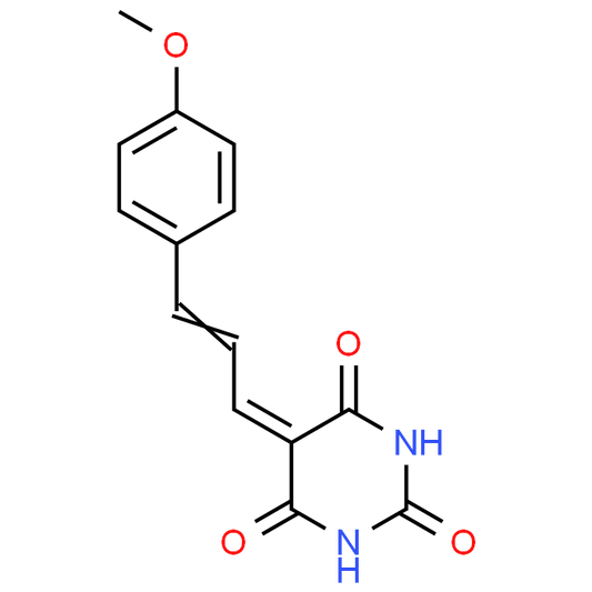 5-(3-(4-Methoxyphenyl)allylidene)pyrimidine-2,4,6(1H,3H,5H)-trione