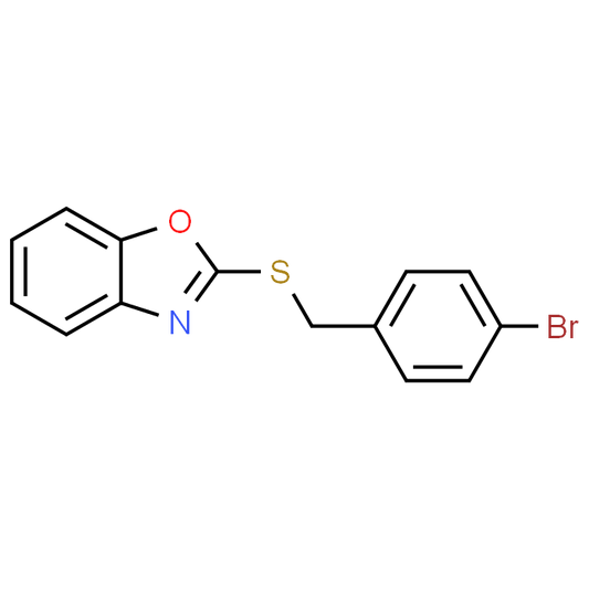 2-((4-Bromobenzyl)thio)benzo[d]oxazole