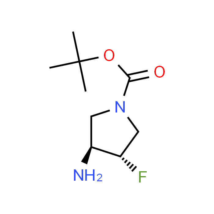 (3S,4S)-tert-Butyl 3-amino-4-fluoropyrrolidine-1-carboxylate