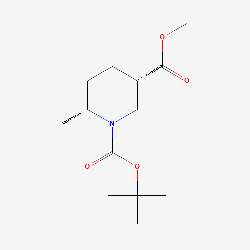 1-tert-Butyl 3-methyl (3s,6r)-6-methylpiperidine-1,3-dicarboxylate