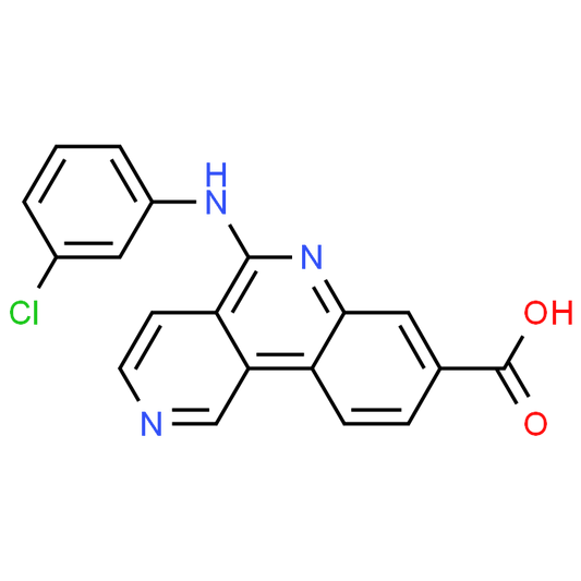 5-((3-Chlorophenyl)amino)benzo[c][2,6]naphthyridine-8-carboxylic acid