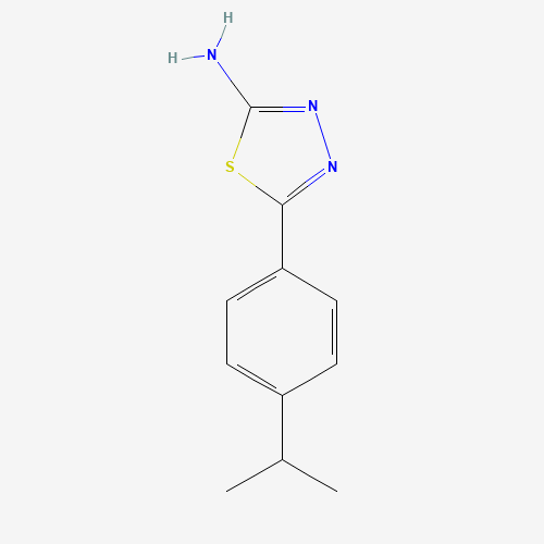 5-(4-Isopropylphenyl)-1,3,4-thiadiazol-2-amine