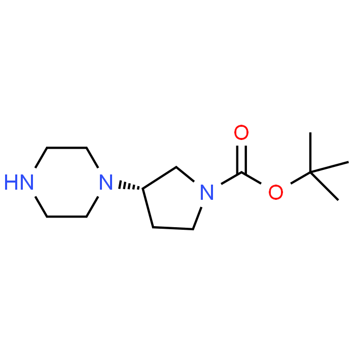 (S)-tert-Butyl 3-(piperazin-1-yl)pyrrolidine-1-carboxylate
