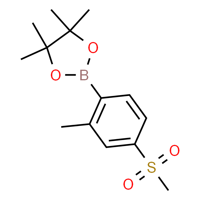 4,4,5,5-Tetramethyl-2-(2-methyl-4-(methylsulfonyl)phenyl)-1,3,2-dioxaborolane