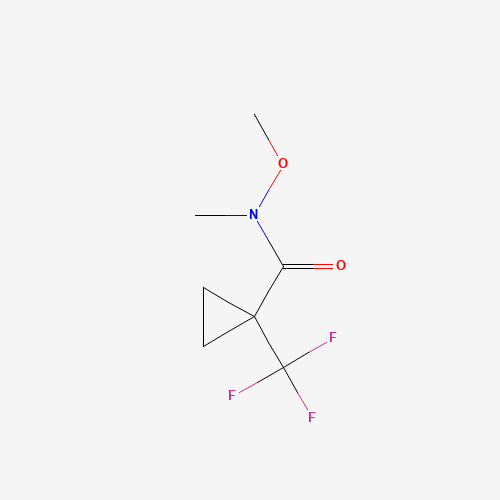 N-Methoxy-N-methyl-1-(trifluoromethyl)cyclopropanecarboxamide