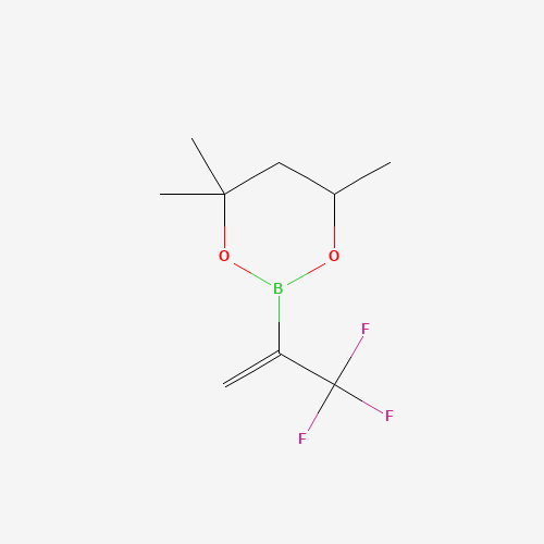 4,4,6-Trimethyl-2-(3,3,3-trifluoroprop-1-en-2-yl)-1,3,2-dioxaborinane