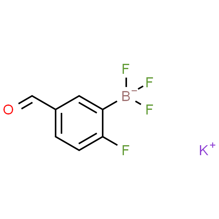 Potassium trifluoro(2-fluoro-5-formylphenyl)borate