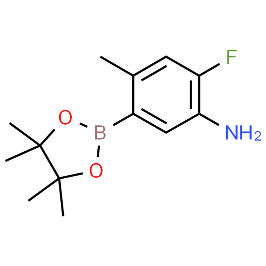2-Fluoro-4-methyl-5-(4,4,5,5-tetramethyl-1,3,2-dioxaborolan-2-yl)aniline