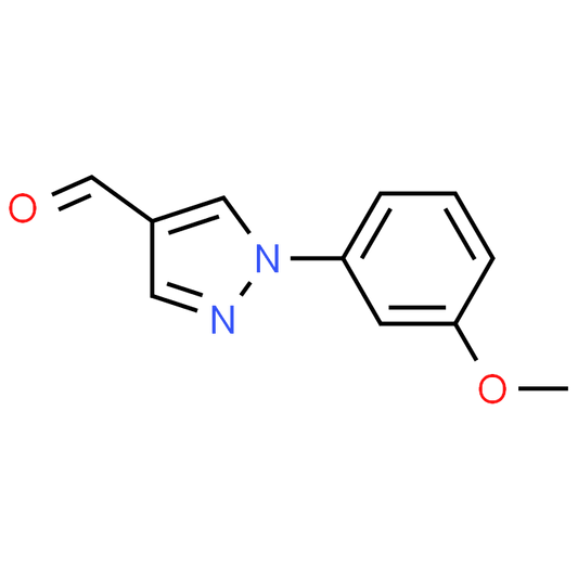 1-(3-Methoxyphenyl)-1H-pyrazole-4-carbaldehyde