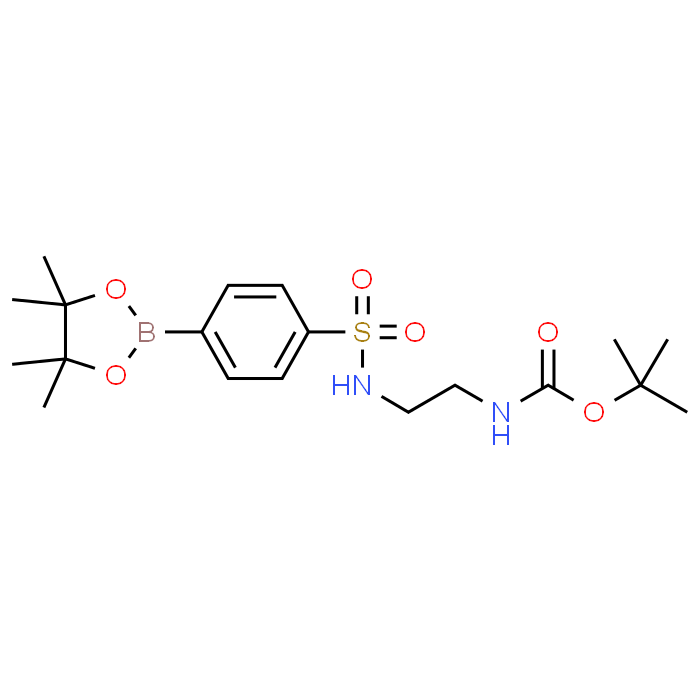 tert-Butyl (2-((4-(4,4,5,5-tetramethyl-1,3,2-dioxaborolan-2-yl)phenyl)sulfonamido)ethyl)carbamate