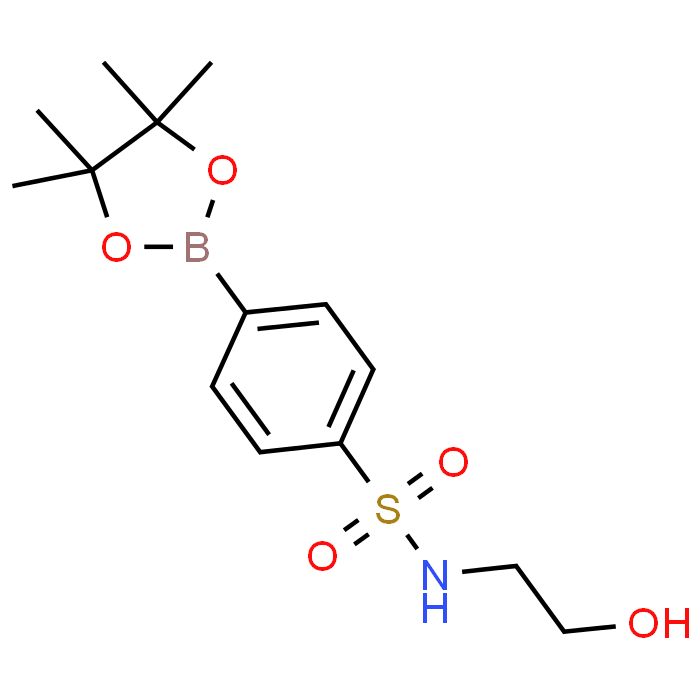 N-(2-Hydroxyethyl)-4-(4,4,5,5-tetramethyl-1,3,2-dioxaborolan-2-yl)benzenesulfonamide