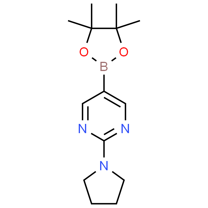 2-(Pyrrolidin-1-yl)-5-(4,4,5,5-tetramethyl-1,3,2-dioxaborolan-2-yl)pyrimidine