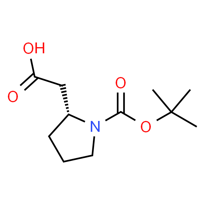 (R)-2-(1-(tert-Butoxycarbonyl)pyrrolidin-2-yl)acetic acid