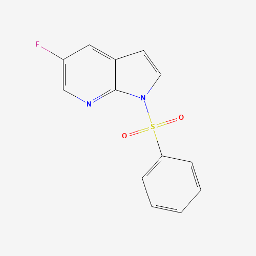 1-Benzenesulfonyl-5-fluoro-1H-pyrrolo-[2,3-b]pyridine