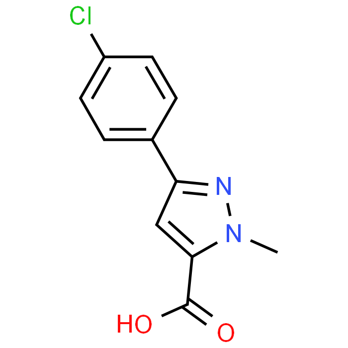3-(4-Chlorophenyl)-1-methyl-1H-pyrazole-5-carboxylic acid