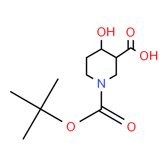 1-(tert-Butoxycarbonyl)-4-hydroxypiperidine-3-carboxylic acid