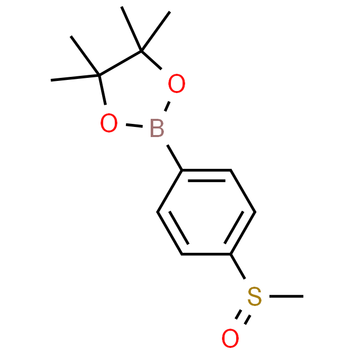 4,4,5,5-Tetramethyl-2-(4-(methylsulfinyl)phenyl)-1,3,2-dioxaborolane