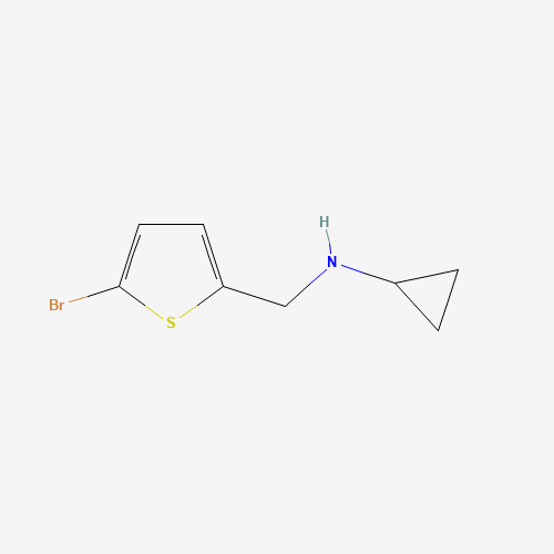 N-[(5-Bromothiophen-2-yl)methyl]cyclopropanamine